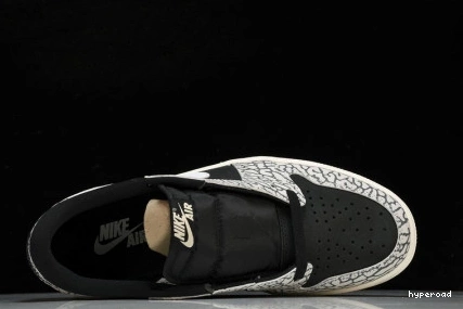 Hyperoad Cement 1 Jordan Low Retro Black OG 0726